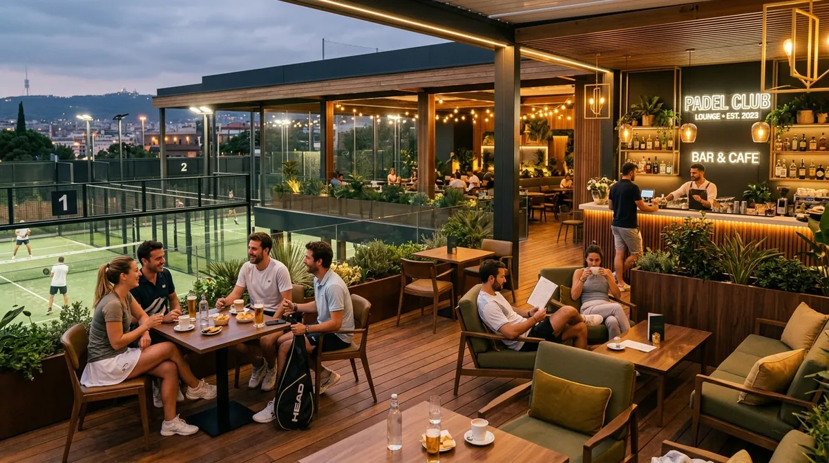 Cafetería y lounge social